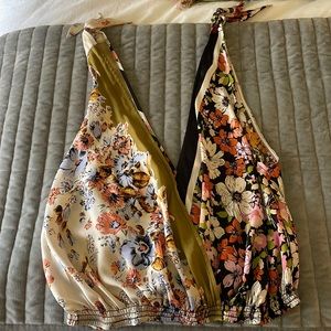 Free People scarf top